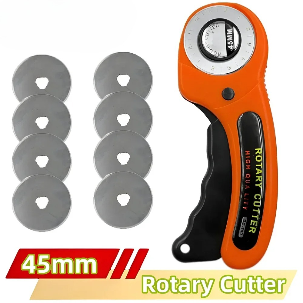 Rotary Cutter For Fabric 45Mm - Forbici Strumento Abito Vestiti Creazione Strumento