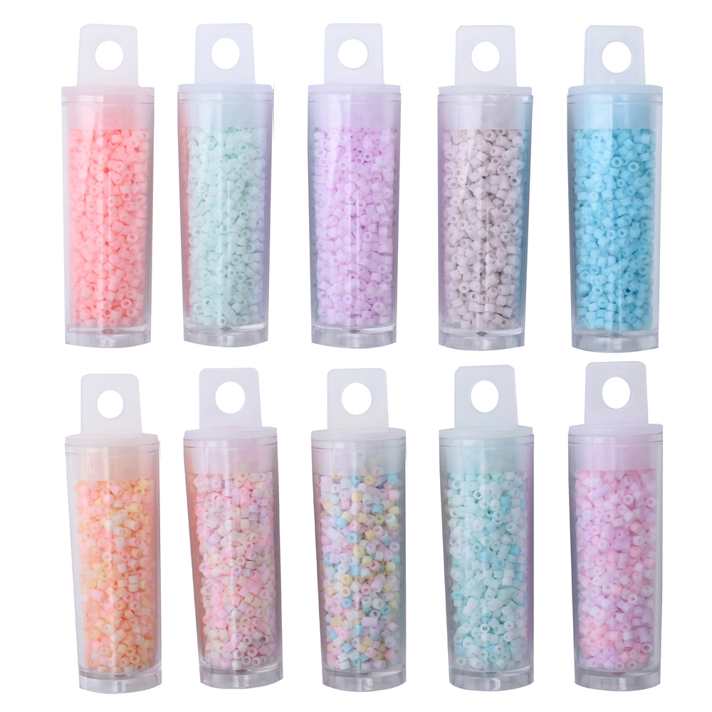 Glass Seed Beads 2Mm Jewelry Making - 1200 pz 2mm Macaron Piccole Perline