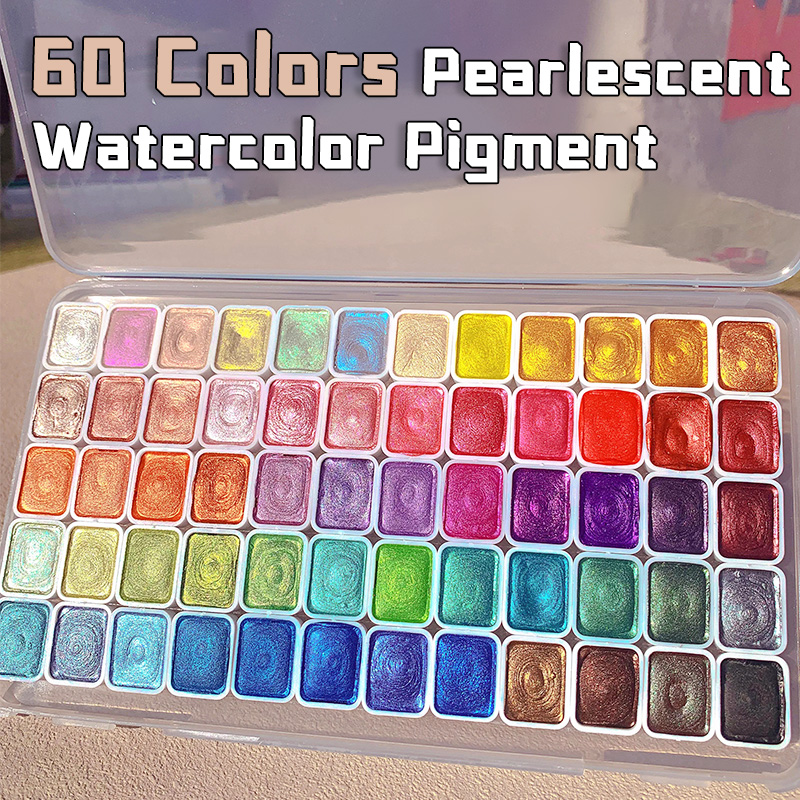 20/24/60/72 colori pigmento pe - Watercolor Paint Set Solid Pigment recensione e prezzo