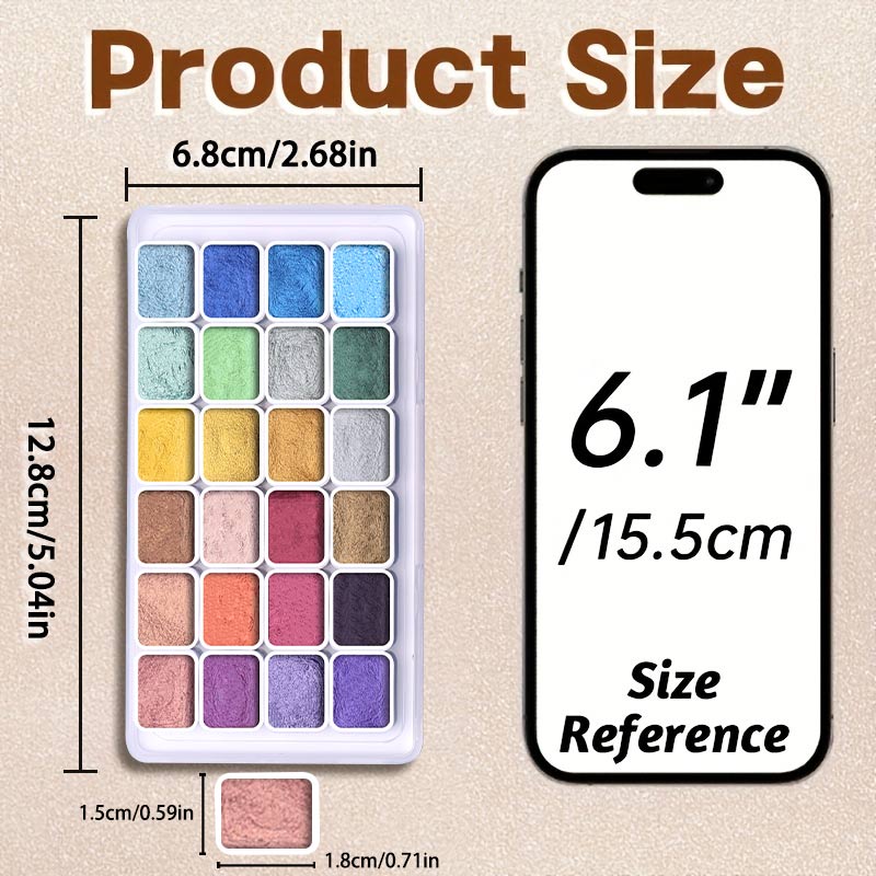 20/24/60/72 colori pigmento pe - Watercolor Paint Set Solid Pigment recensione e prezzo