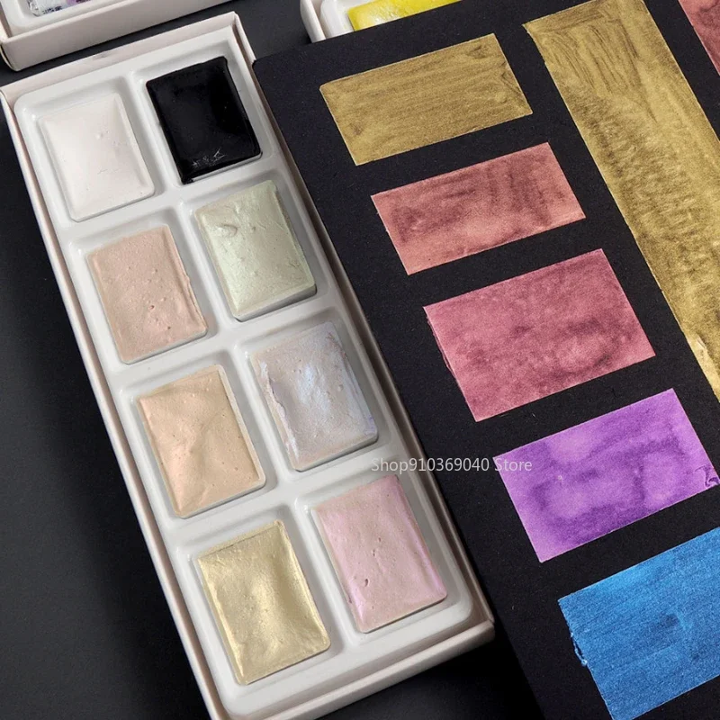 2024 New White Night Master pi - Watercolor Paint Set Solid Pigment recensione e prezzo