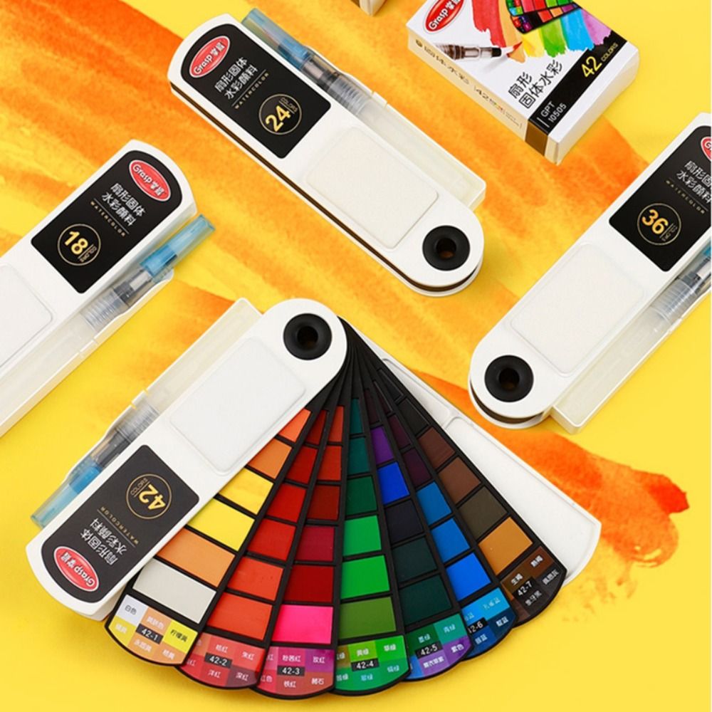 Set di colori ad acquerello pi - Watercolor Paint Set Solid Pigment recensione e prezzo