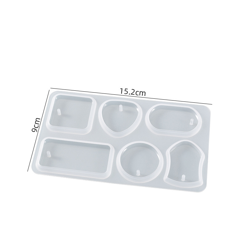 Ciondolo portachiavi fai da te - Silicone Epoxy Resin Molds Set recensione e prezzo