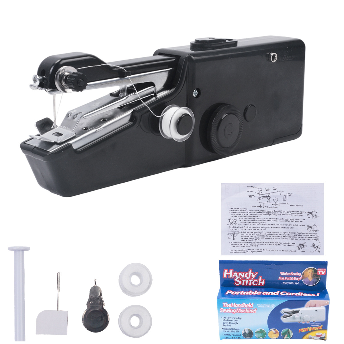 Mini macchina da cucire elettr - Mini Electric Sewing Machine Handheld recensione e prezzo
