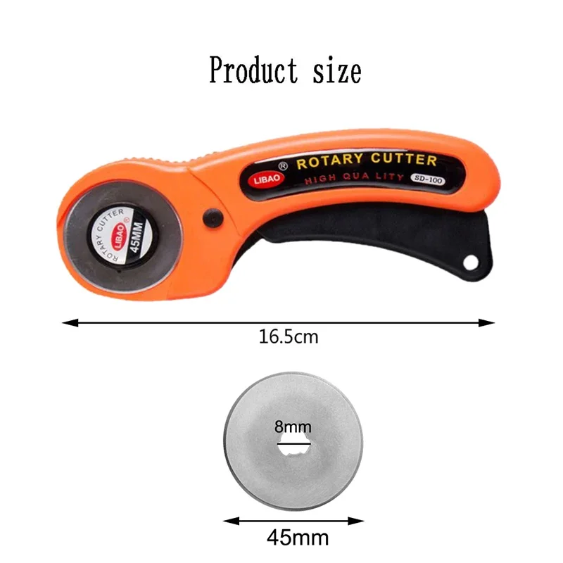 Kit taglierina rotativa da 45  - Rotary Cutter For Fabric 45Mm recensione e prezzo