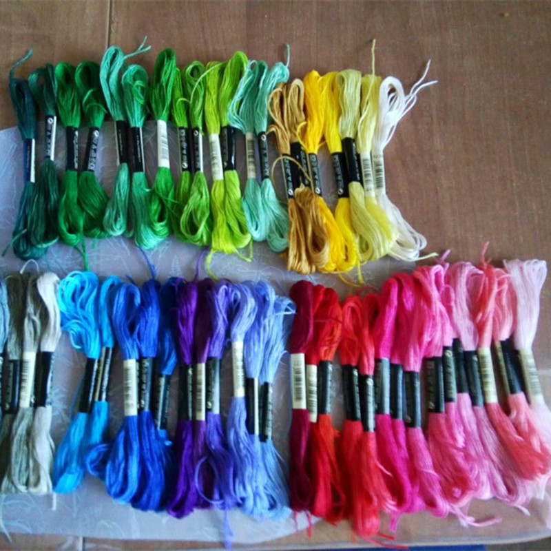50 pz. Filo da Ricamo a Colori - Cotton Embroidery Thread Skeins recensione e prezzo