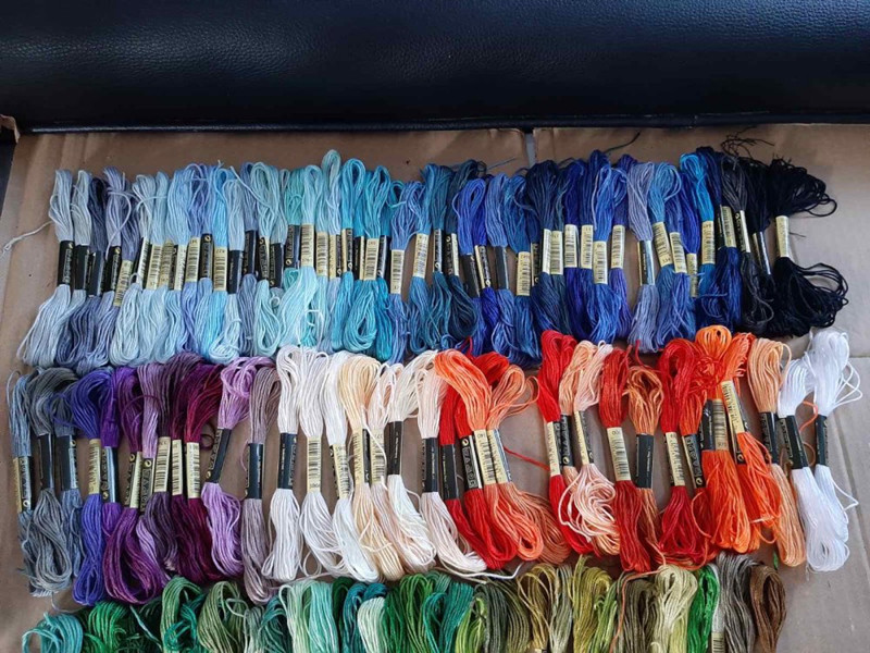 50 pz. Filo da Ricamo a Colori - Cotton Embroidery Thread Skeins recensione e prezzo